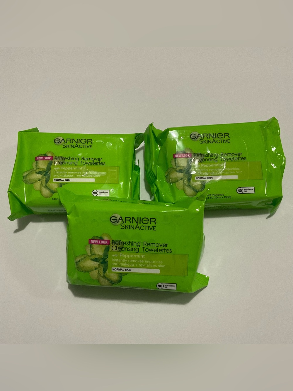 Garnier SkinActive Refreshing Remover Cleansing Towelettes 3 Pack